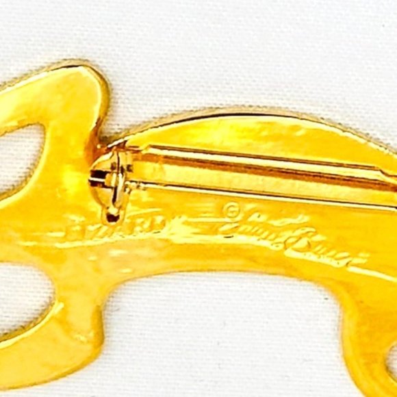 Vintage Laurel Burch Enameled Lizard Brooch/PIn - Picture 8 of 8